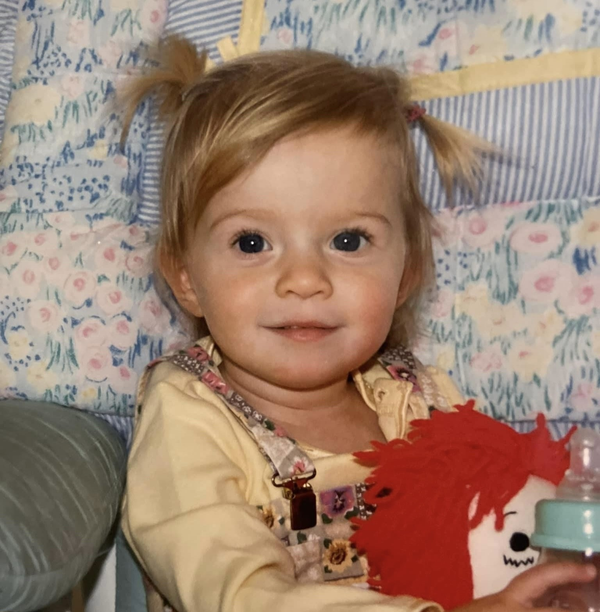 Baby photo of Jenna Arend