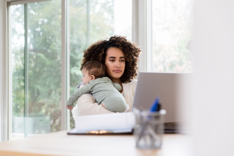 Productivity Hacks For Work at Home Moms With a New Baby