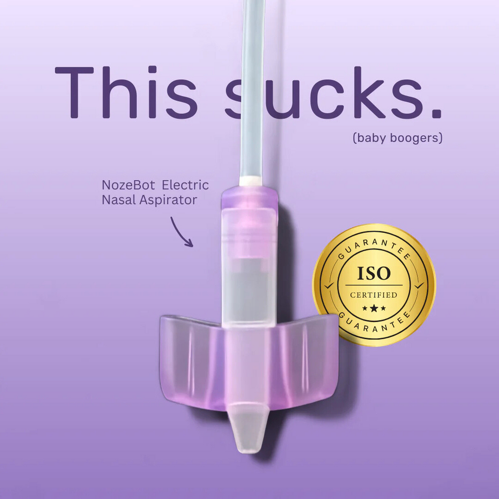 NozeBot Battery-Powered Baby Nasal Aspirator | Dr. Noze Best
