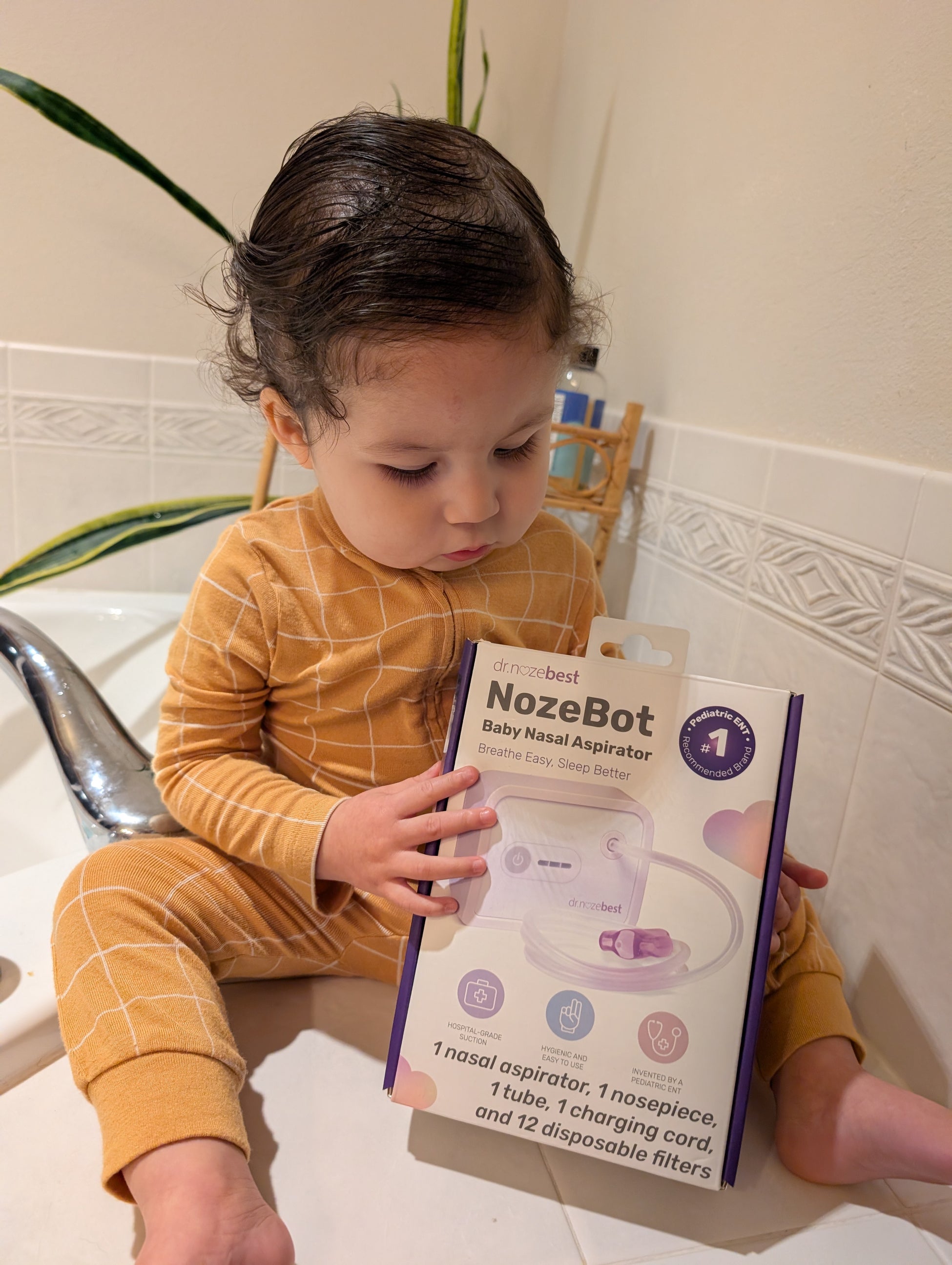 NozeBot Baby Nasal Aspirator | Infant Nasal Suction Device – Dr. Noze Best